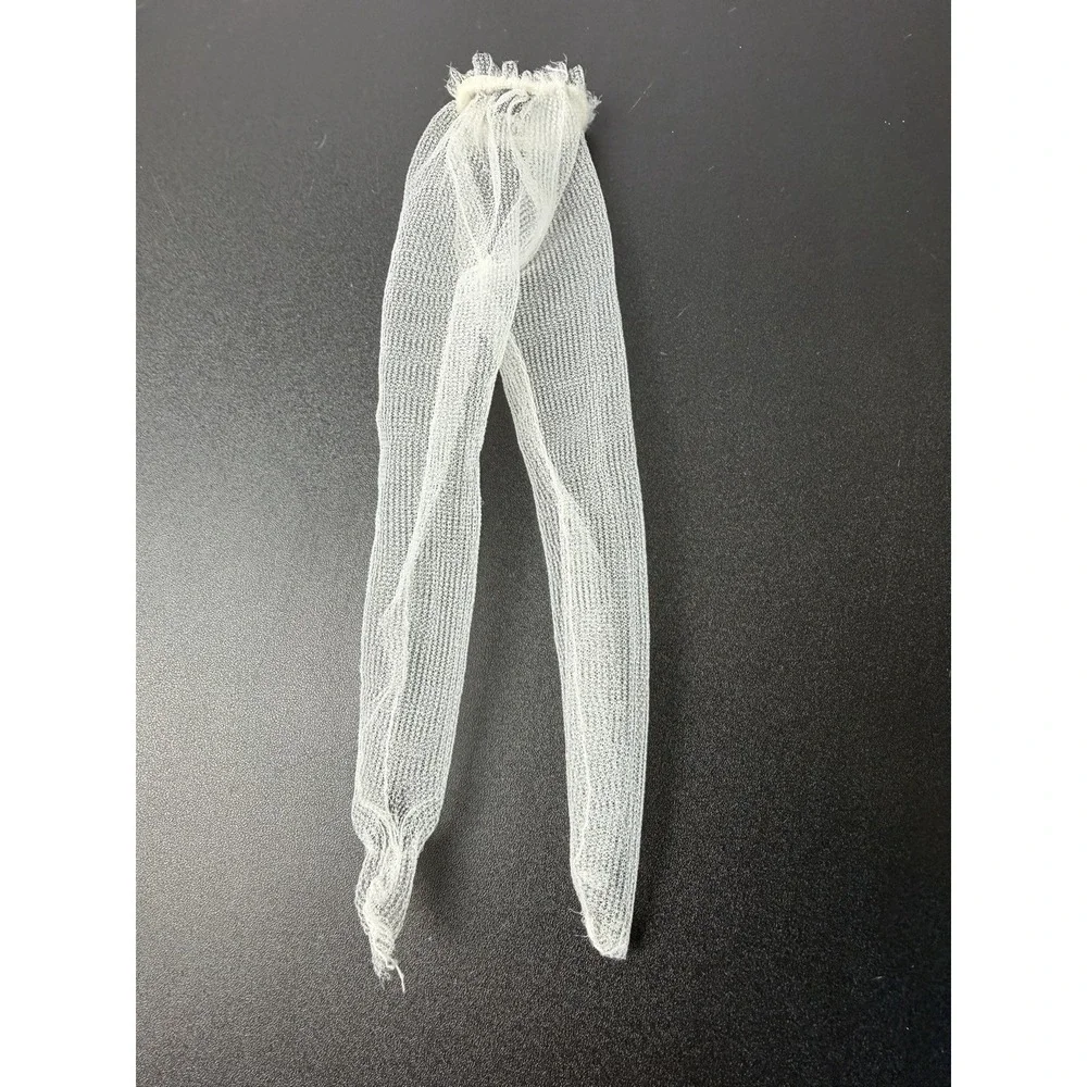 Barbie Doll Sheer White Stockings Hosiery vintage tights wedding bride